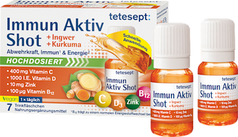 Immun aktiv Ingwer Kurkuma Trinkampullen 7 St tetesept