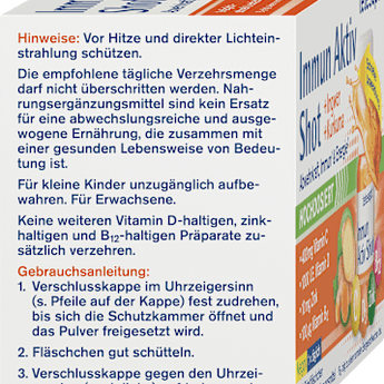 Immun aktiv Ingwer Kurkuma Trinkampullen 7 St tetesept