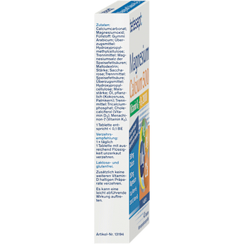Magnesium Calcium Vitamin K + D Tabletten 40 St tetesept