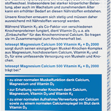 Magnesium Calcium Vitamin K + D Tabletten 40 St tetesept