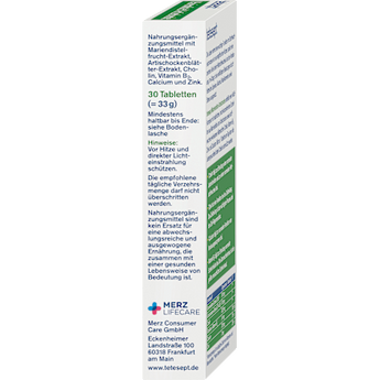 Mariendistel Artischocke Lebergesundheit Tabletten 30 St tetesept