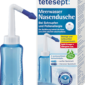 Nasendusche Meerwasser tetesept