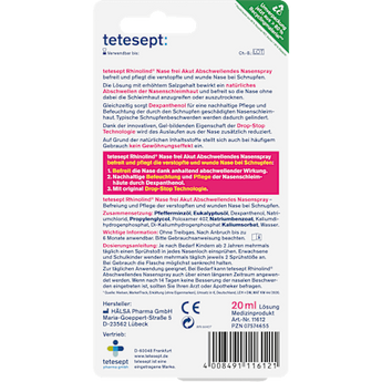 Nasenspray Rhinolind Nase frei  tetesept