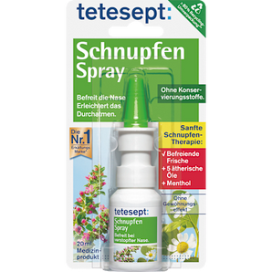 Nasenspray Schnupfen Spray tetesept