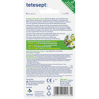 Nasenspray Schnupfen Spray tetesept