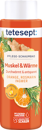 Schaumbad Muskel & Wärme tetesept