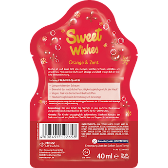 Schaumbad Sweet Wishes tetesept