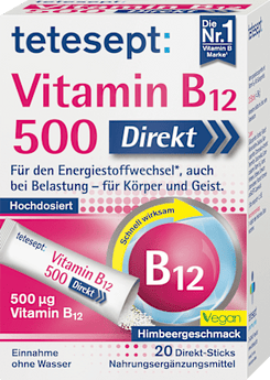 Vitamin B12 500µg Sticks 20 St tetesept