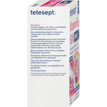 Vitamin B12 500µg Sticks 20 St tetesept