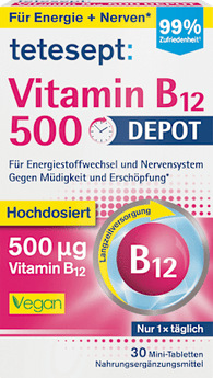 Vitamin B12 Depot 500µg  Tabletten 30 St tetesept