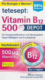 Vitamin B12 Depot 500µg  Tabletten 30 St tetesept