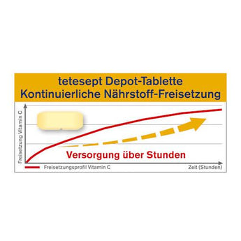 Vitamin C 1200 Depot + Zink + D3 Tabletten 30 St  tetesept