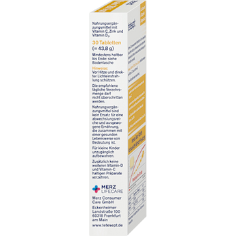 Vitamin C 1200 Depot + Zink + D3 Tabletten 30 St  tetesept