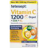 Vitamin C 1200 Depot + Zink + D3 Tabletten 30 St  tetesept