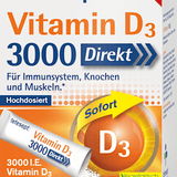 Vitamin D 3000 I.E. Direkt-Sticks 20 St tetesept