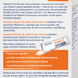 Vitamin D 3000 I.E. Direkt-Sticks 20 St tetesept