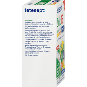 Zink 15µg Sticks tetesept