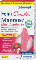 Femi Complex Mannose plus Cranberry Sachets 8 St, 23,2 g