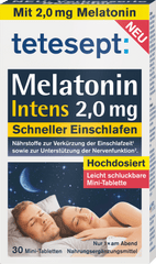 Melatonin Intens Mini Tabletten 30 St, 8,4 g