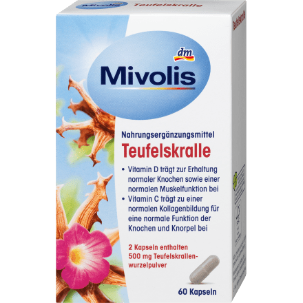 Teufelskralle Kapseln, 60 St., 35 g - VivaVoss