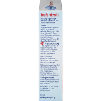 Teufelskralle Kapseln, 60 St., 35 g - VivaVoss
