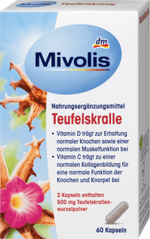Teufelskralle Kapseln, 60 St., 35 g - VivaVoss