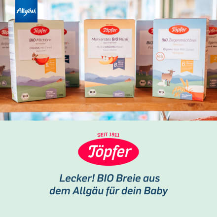 Abendbrei Ziegenmilch Hafer ab dem 6. Monat, 200 g