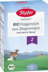 Folgemilch 2 Lactana aus Ziegenmilch nach dem 6...., 400 g