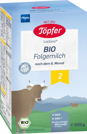 Folgemilch 2 nach dem 6. Monat, 600 g