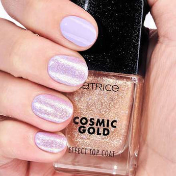Top Coat Effect Cosmic Gold 030  Celestial Light 