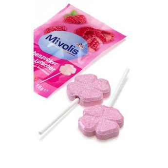 Traubenzucker, Brause-Lutscher Himbeere für Kinder Mivolis