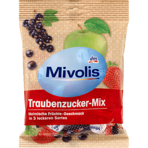 Traubenzucker, Früchte-Mix Mivolis