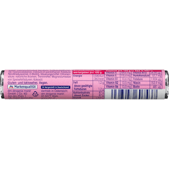 Traubenzucker, Himbeere mit 10 Vitaminen Mivolis