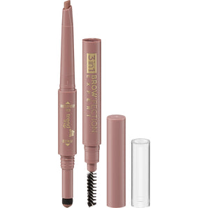 Augenbrauenstift 3in1 Brow'fection Expert 010 Ash Brown, 0,4 g