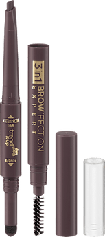 Augenbrauenstift 3in1 Brow'fection Expert 040 Dark Chocolate Brown trend !t up