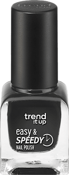 Nagellack Easy & Speedy 120 Black  trend !t up