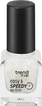 Nagellack Easy & Speedy 470 Transparent with Duochrome Glitter  trend !t up