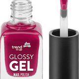 Nagellack Glossy Gel 220 Dark Plum Red  trend !t up