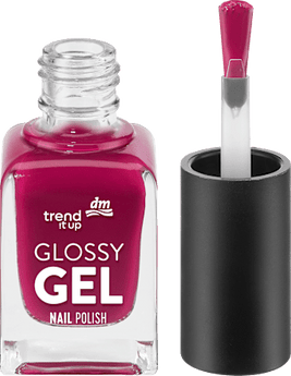 Nagellack Glossy Gel 220 Dark Plum Red  trend !t up