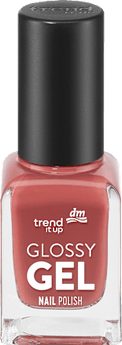 Nagellack Glossy Gel 240 Red Brown  trend !t up