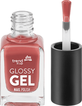 Nagellack Glossy Gel 240 Red Brown  trend !t up