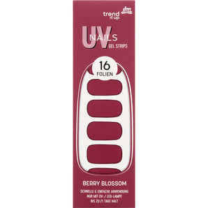 UV Gel Nagelfolien Gel Strips 120, 16 St