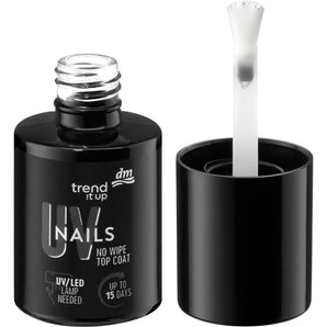UV Nagellack Top Coat No Wipe, 9 ml