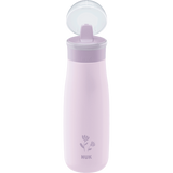 Trinkhalmflasche Edelstahl Mini - Me flieder, 500ml, 1 St - VivaVoss