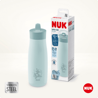 Trinkhalmflasche Edelstahl Mini - Me mint, 500ml, 1 St - VivaVoss