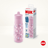 Trinkhalmflasche Mini - Me lila, 450ml, 1 St - VivaVoss