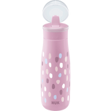 Trinkhalmflasche Mini - Me lila, 450ml, 1 St - VivaVoss