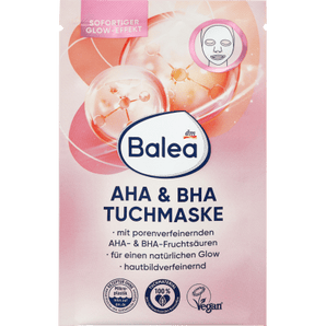 Tuchmaske AHA & BHA, 1 St Balea, Pflege & Parfum,Gesicht,Gesichtsmaske by Balea – Available at VivaVoss