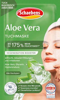 Tuchmaske Aloe Vera Schaebens