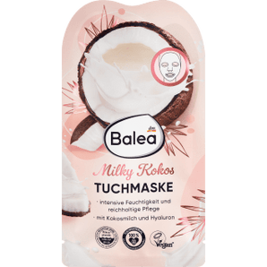 Tuchmaske Milky Kokos, 1 St Gesicht by Balea – Available at VivaVoss